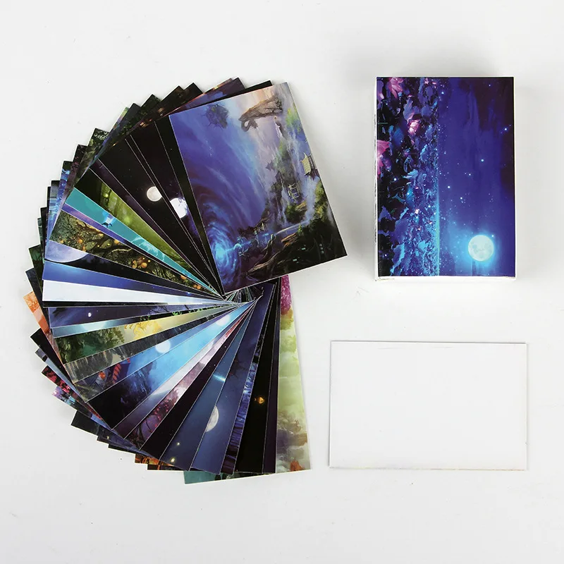 30 аркушів/набір Листівка ЛОМО Darkness Before Dawn DIY Міні-листівка Вітальні листівки