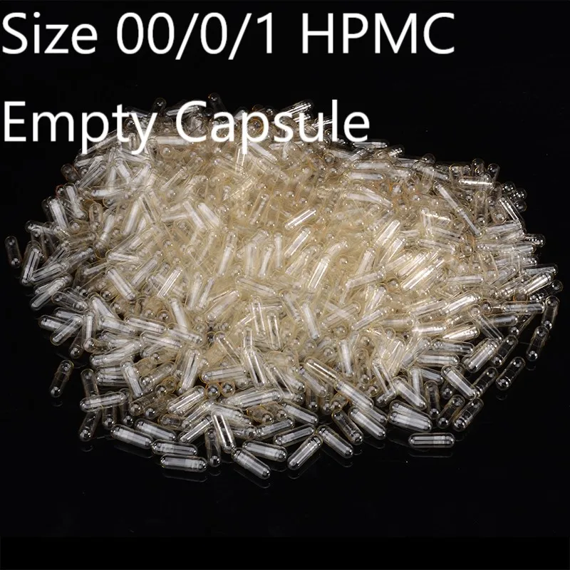 

wholesale Size 000#00#0#1# 10000pcs Empty Vegan Capsule Shell Pure Plant Capsule Shell HPMC joined for Capsule Packing