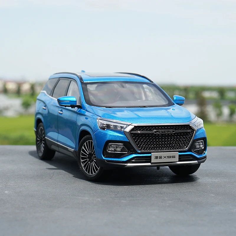 

Игрушки Металлические без батареи 1/18 CHERY JETOUR X95, литые модели машинок из сплава, детские игрушки для мальчиков, детские игрушки