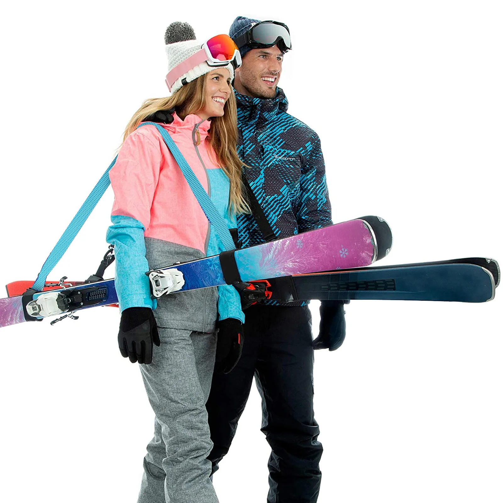 

Ski Strap Snowboard Straps Shoulder Carryingpole Carrier Band Fixing Handle Ties Sling Adjustable Strapc Carry Portable Snow