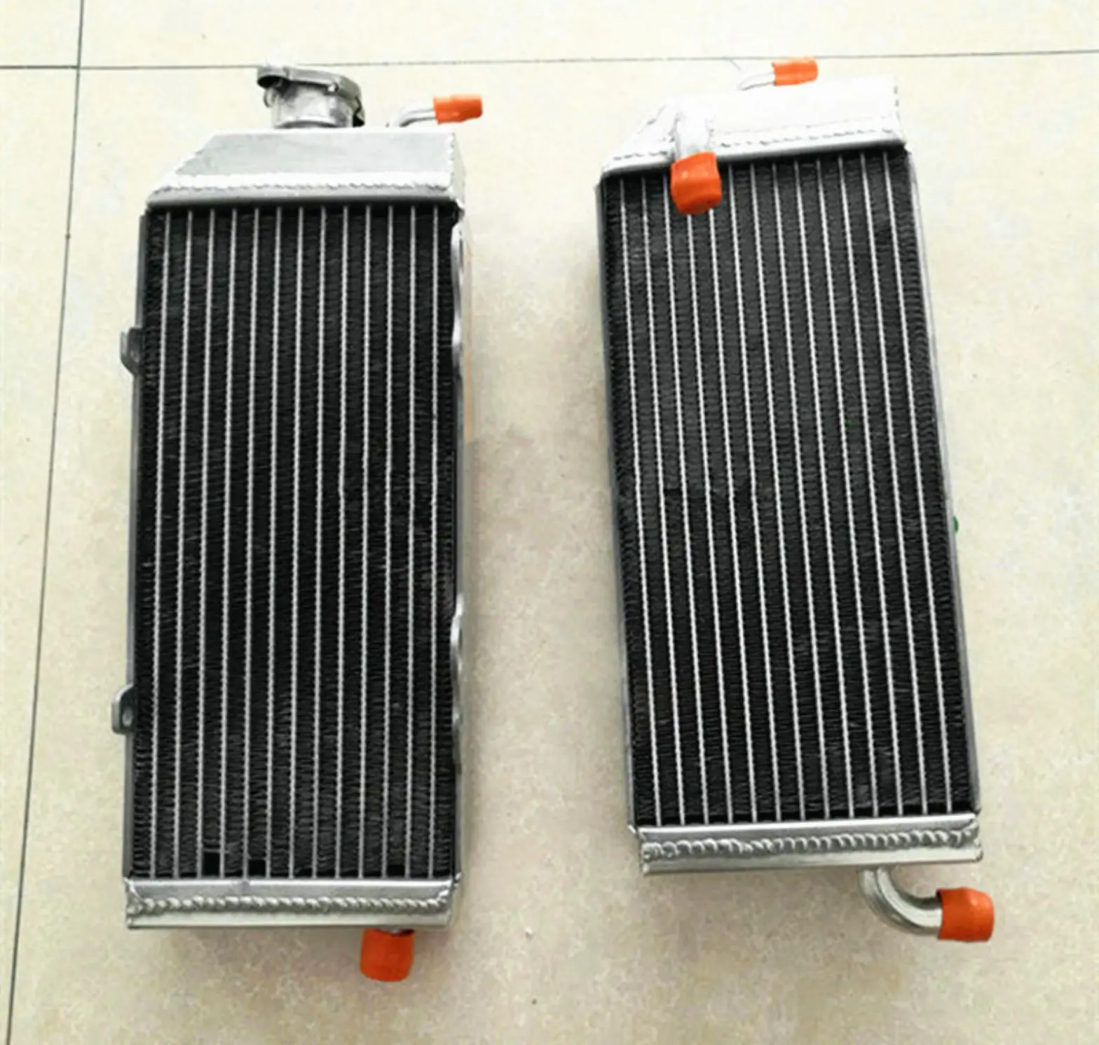 Для 2005-2016 TM Racing EN450F EN530F MX450F MX530F EN MX 450F 530F алюминиевый радиатор охлаждающая