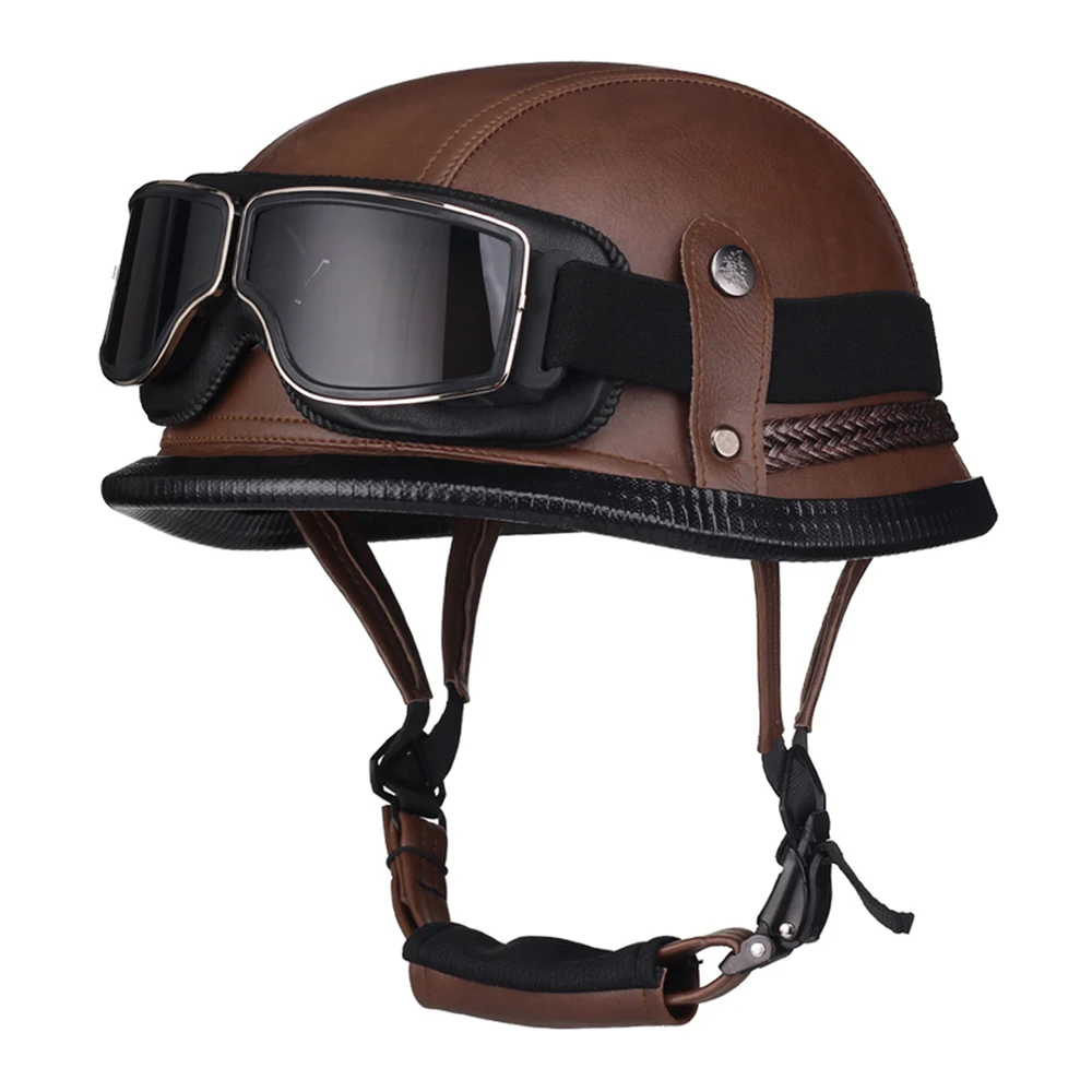 

Motorcycle Helmet German Capacete De Moto Men And Women Helmet Motorcycle Pattern Men's Motorcycle Helmet Open Face Capacete