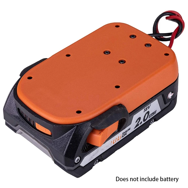 Адаптер для силовых колес Ridgid AEG 18 в соединитель питания гипер-литий-ионной