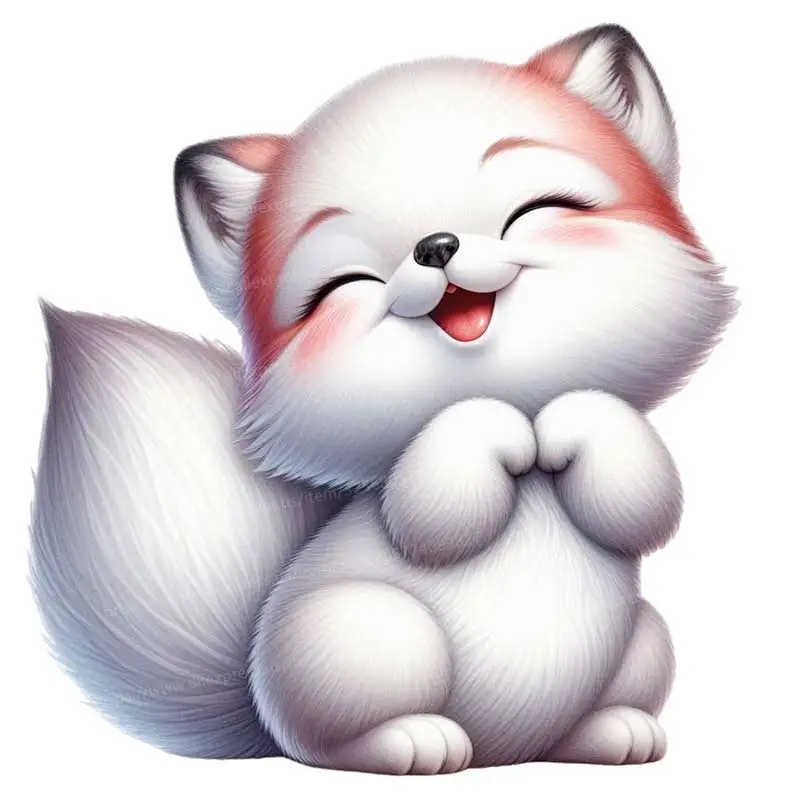 

Настенная наклейка ПВХ Арктическая лиса