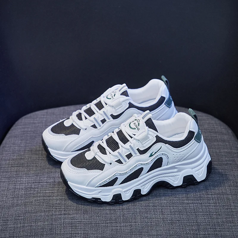 

Women Chunky Sneakers Platform Basket Female Mesh Woman White Dad Casual Shoes Vulcanized Shoes Designers Fashion Sneakers