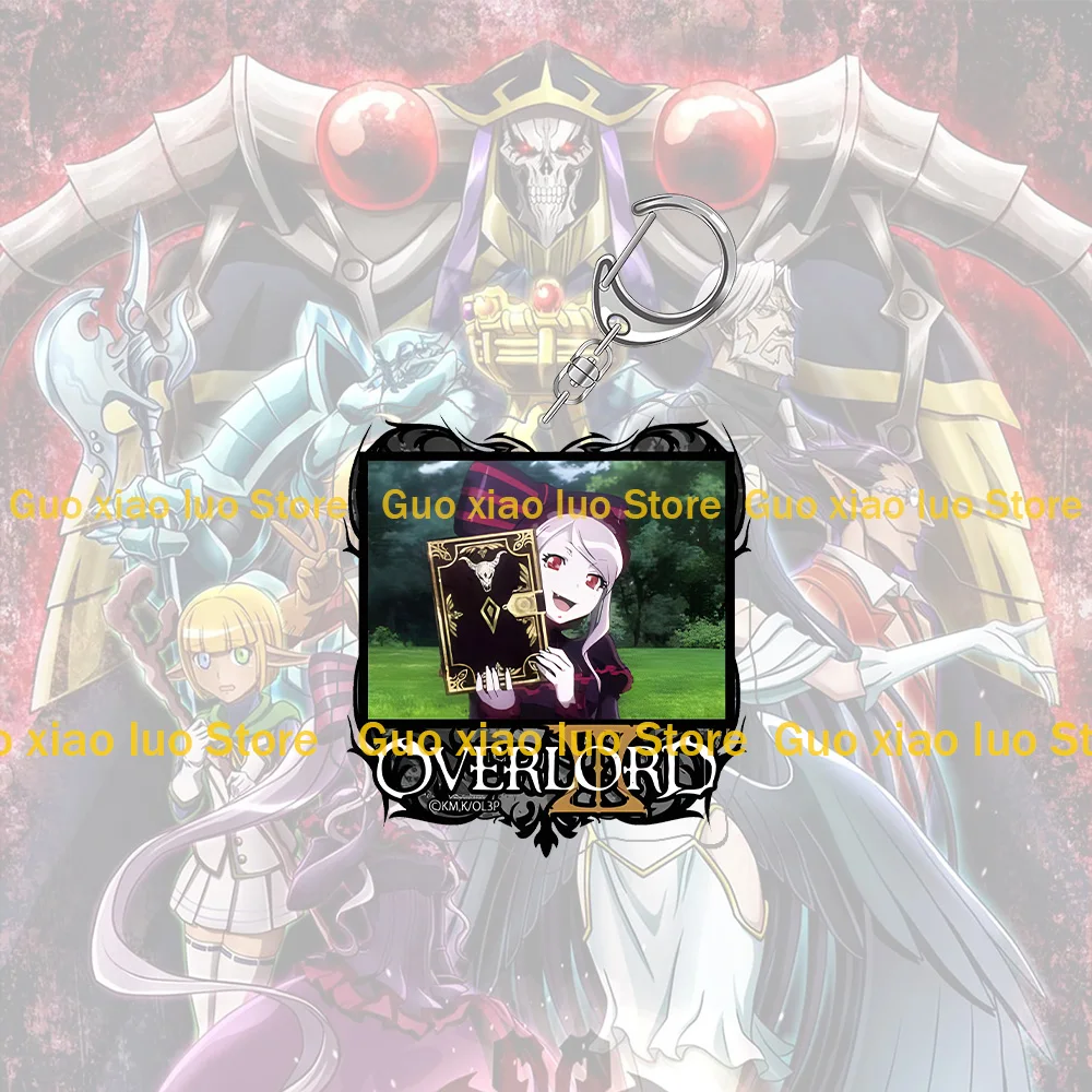Фото Акриловый брелок Overlord III Sebas Tian Cocytus Demiurge Mare Bello Fiore Aura Bella Fiora Shalltear Bloodfallen Albedo №4