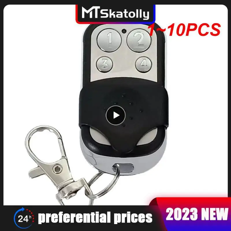 

1~10PCS 433MHz Remote Control 4CH Key Copy Duplicator for Car Key Electric Gate Garage Door Cloning for CAME Remotes