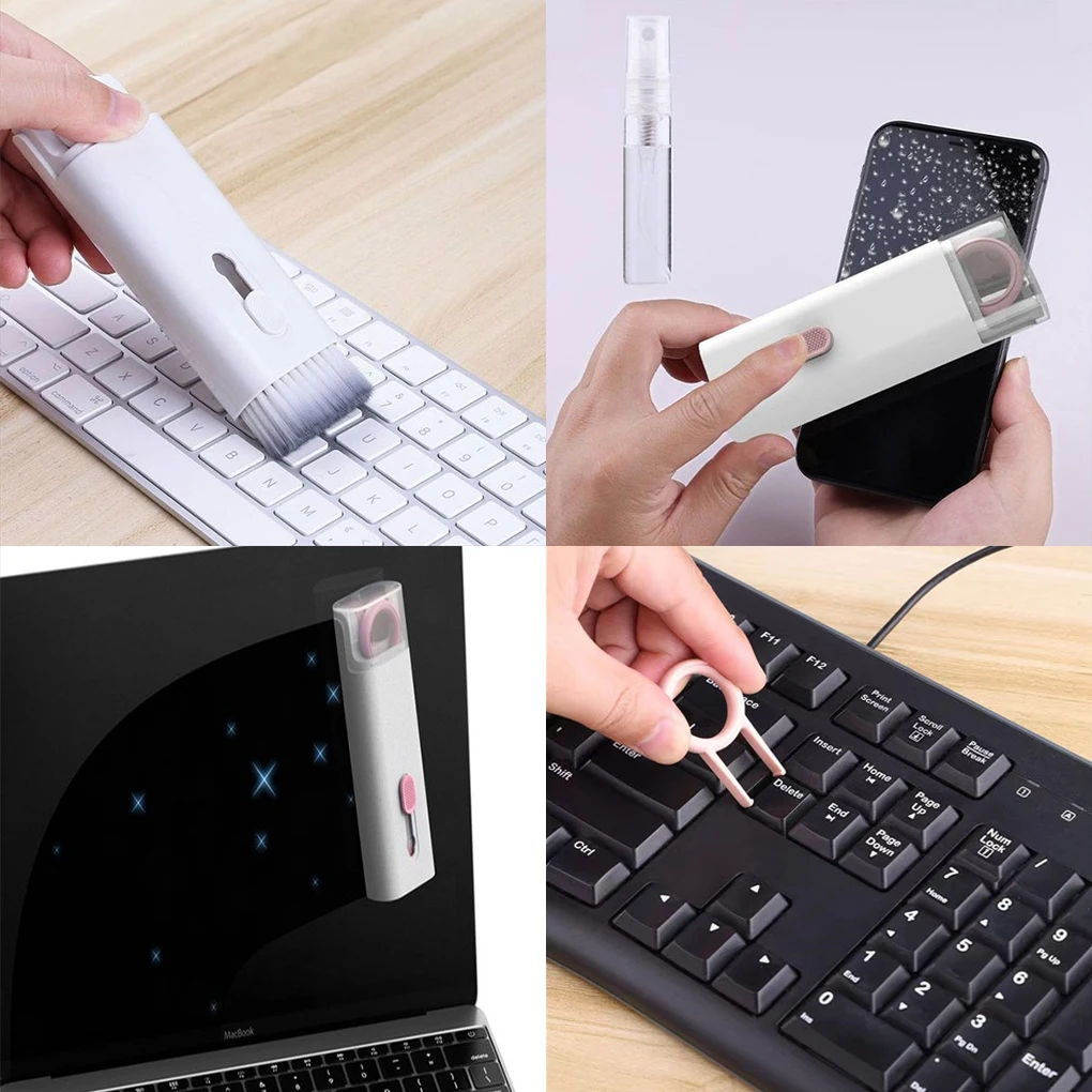 

7 в 1 Bluetooth-совместимая ручка для чистки наушников портативные многофункциональные ручные наушники клавиатура Камера кисточка аксессуары