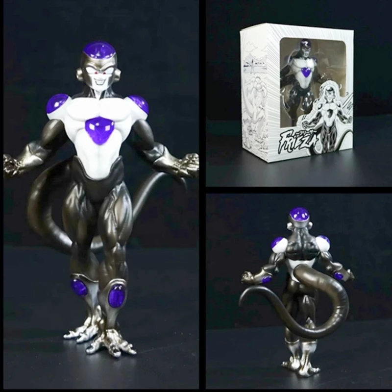 

19cm Dragon Ball Z Final Form Freezer Figurine Black Gold Frieza Pvc Action Figures Collection Toys For Children Model Gifts