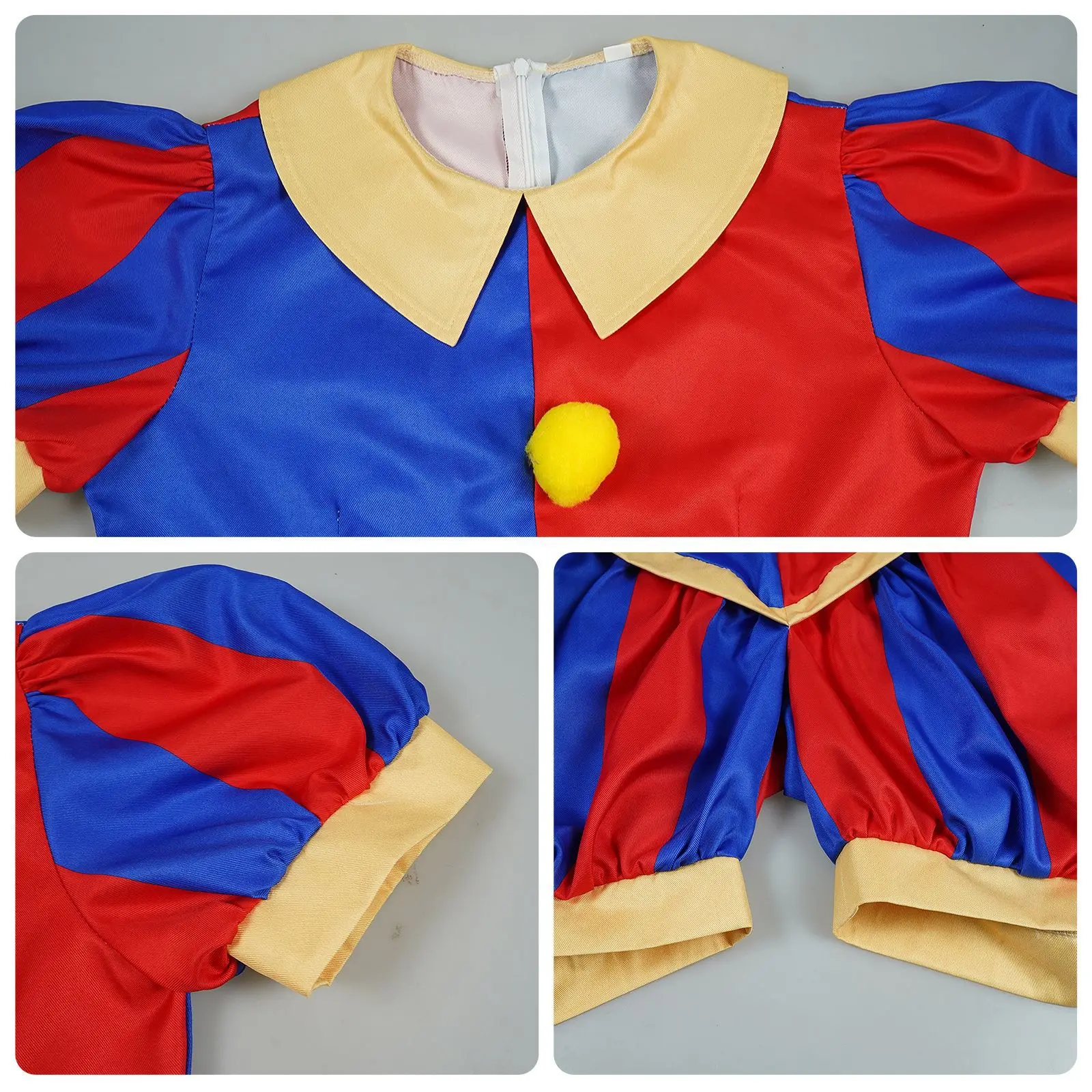 Костюм для косплея цифровой LYus Pomni взрослых и детей унисекс кружевная шляпа