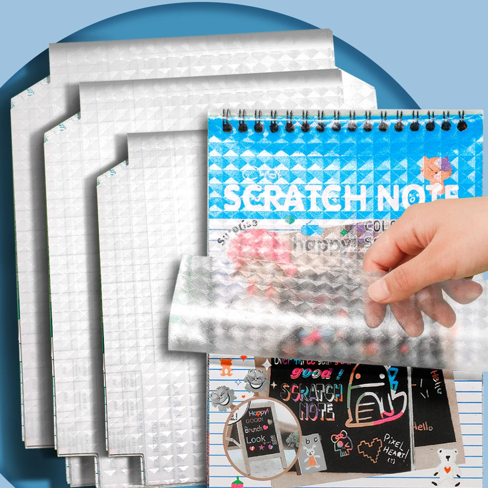 10 шт. 16 К/32 К прозрачная пластиковая обложка для ноутбука самоклеящаяся застежка