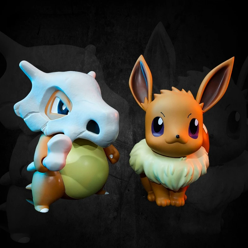 

Tomy Pokemon 40cm Model Toy Premium 1/1 Cubone Eevee Anime Figure Doll Model Toys Decoration Collectible Kids Birthday Presents