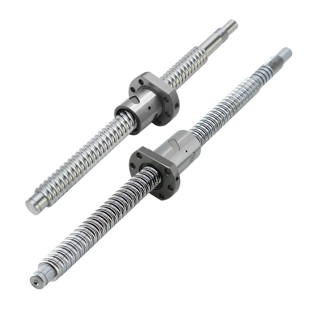 Фото Шариковый винт MHCNC SFU1605 SFU1610 16 мм C7 с одинарной гайкой и обработанным концом, 200-1000 мм, для ЧПУ-станков, 3D-принтеров и автоматизации №3