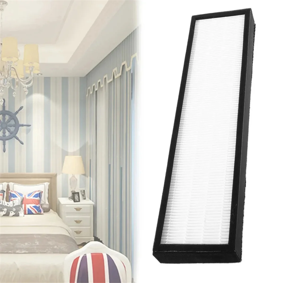 Для робота-пылесоса GermGuardian FLT5000 FLT5111 AC5000E AC5250PT AC5350B CDAP5500 Black + Decker BXAP250 часть фильтра