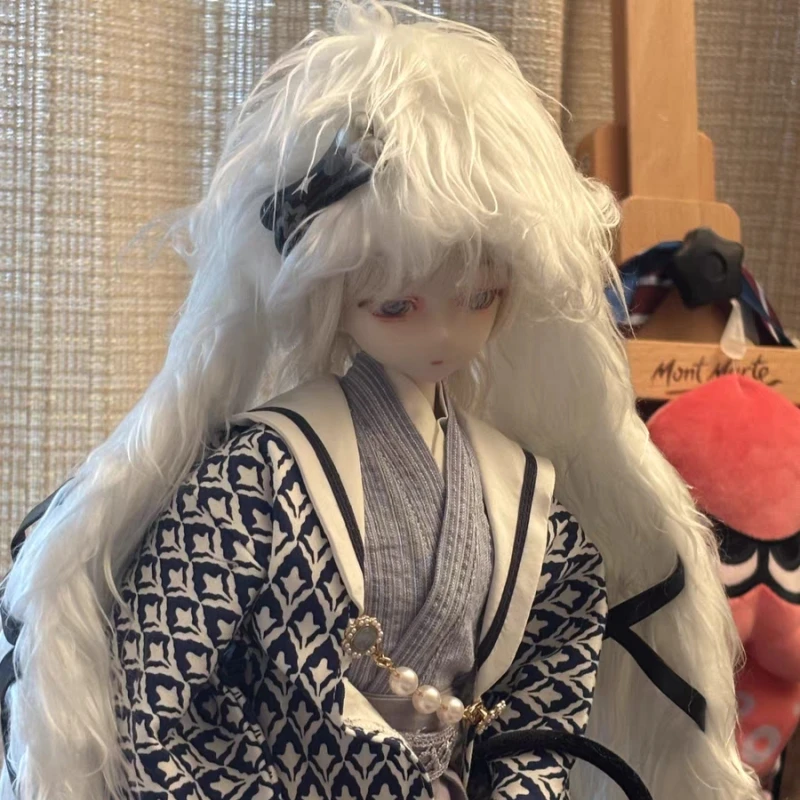 Фото Модная милая плюшевая шапка с кроликом для 1/3 1/4 1/6 BJD куклы DIY игрушки для девочек наряд подарок аксессуары для кукол №5