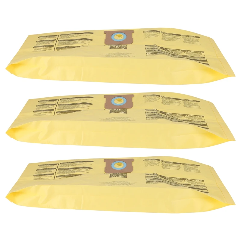 

3 пакета, пакеты для вакуумных фильтров типа H 9067100, замена для вакуумных фильтров Shop Vac 5-8 галлонов, замена детали 90671 9067100