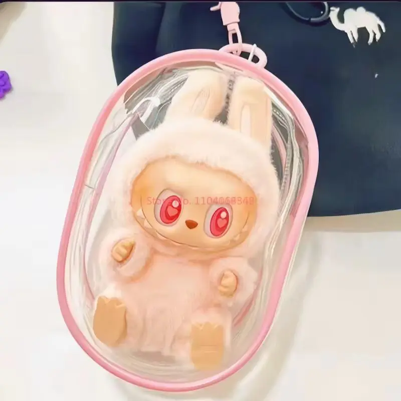 Новинка прозрачный защитный чехол Labubu 2 с изображением монстров виниловое