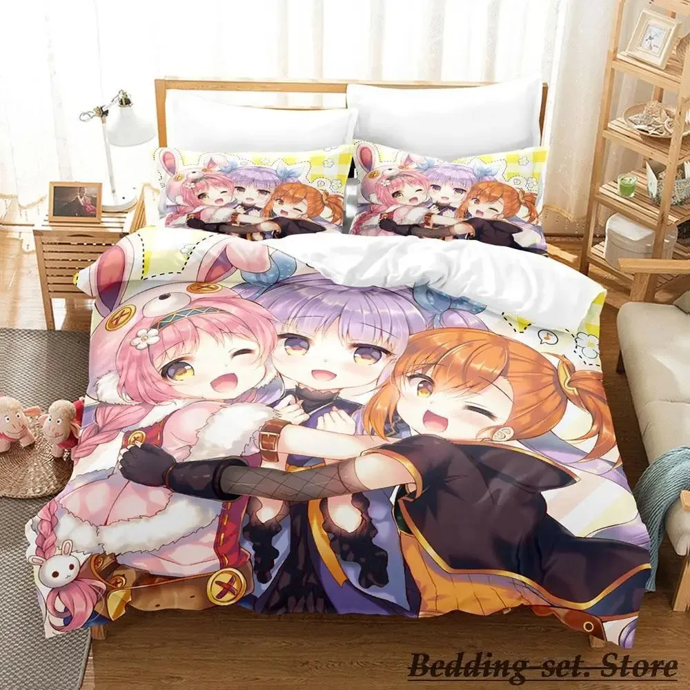 Кавайная принцесса соединение! Комплект постельного белья ReDive односпальный