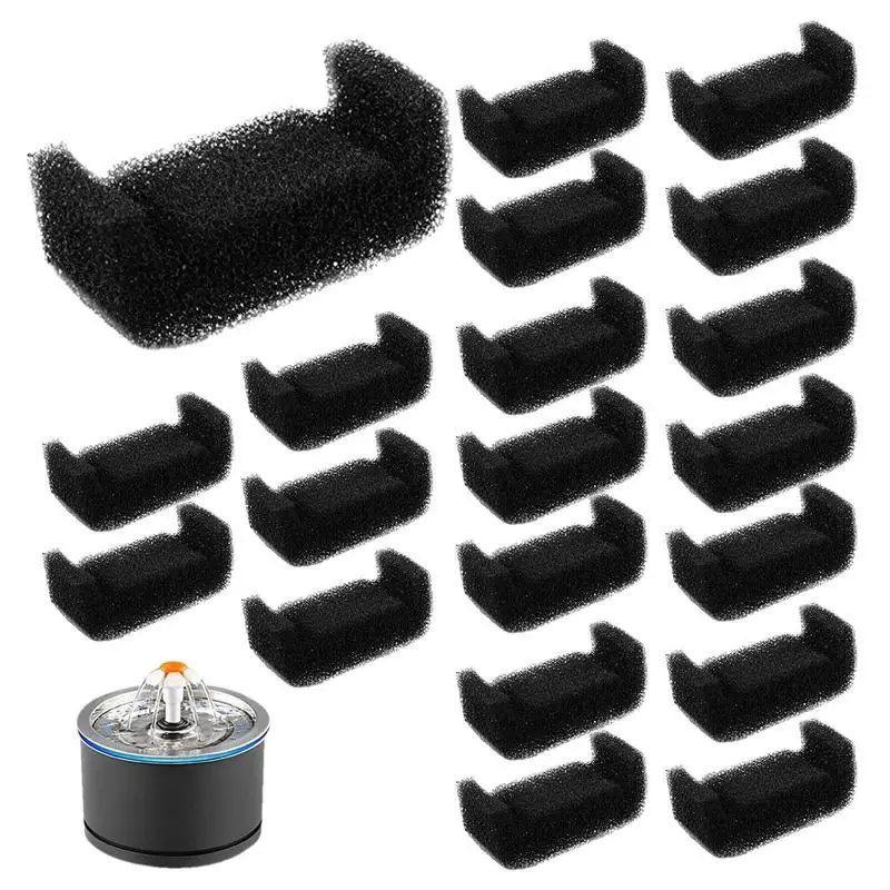 

Фильтр для фонтана воды Pet губчатый фильтр для воды Cat, сменный диспенсер питьевой воды для домашних животных, фильтры с активированным углем