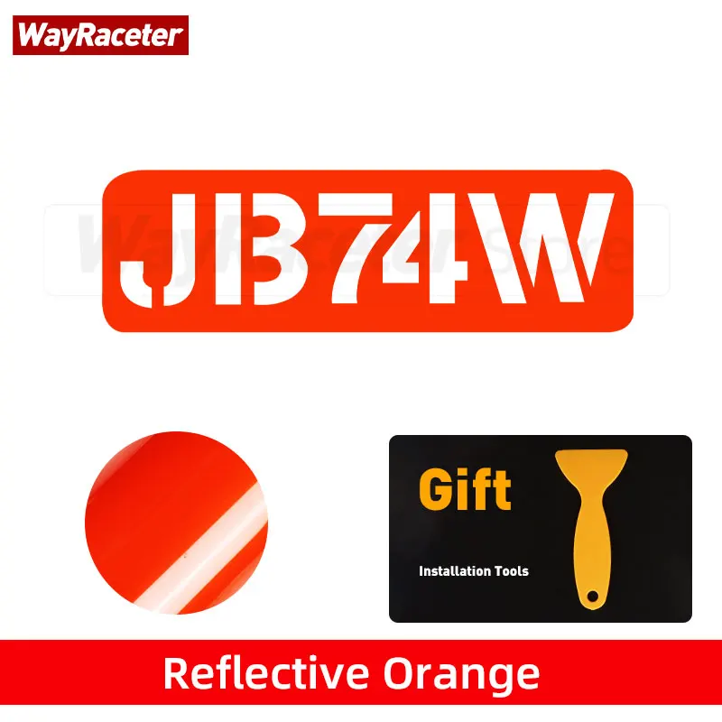 

2 шт., Светоотражающая наклейка на крышку капота, боковое крыло, окно, багажник JB74W, графическая Виниловая наклейка для Suzuki аксессуары для Jimny 2022 2023