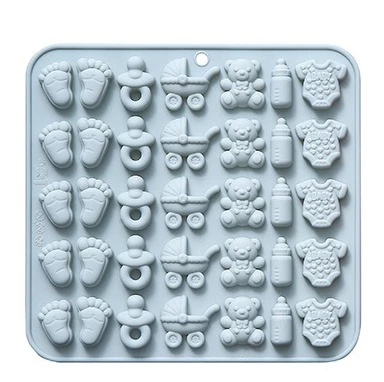 

Силиконовые формы для шоколада Baby Shower