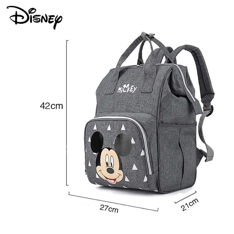 Новинка 2022 Сумки Disney для женщин вместительная сумка подгузников с USB рюкзак мам и