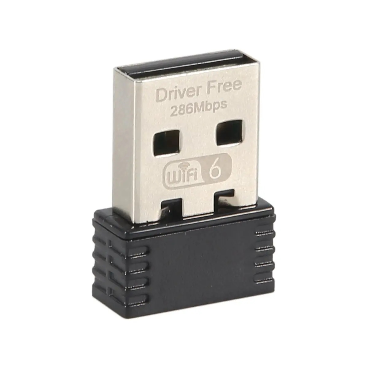 Фото Беспроводной адаптер Wi-Fi 6 A72Z AX286 802.11Ax 2,4 ГГц, сетевая карта USB без драйверов для компьютеров с Windows 7/10/11, мини-приемник Wi-Fi №2
