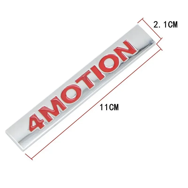 Металлическая 3d-эмблема для VW 4 motion Tiguan Passat B8 Polo Golf 6 7