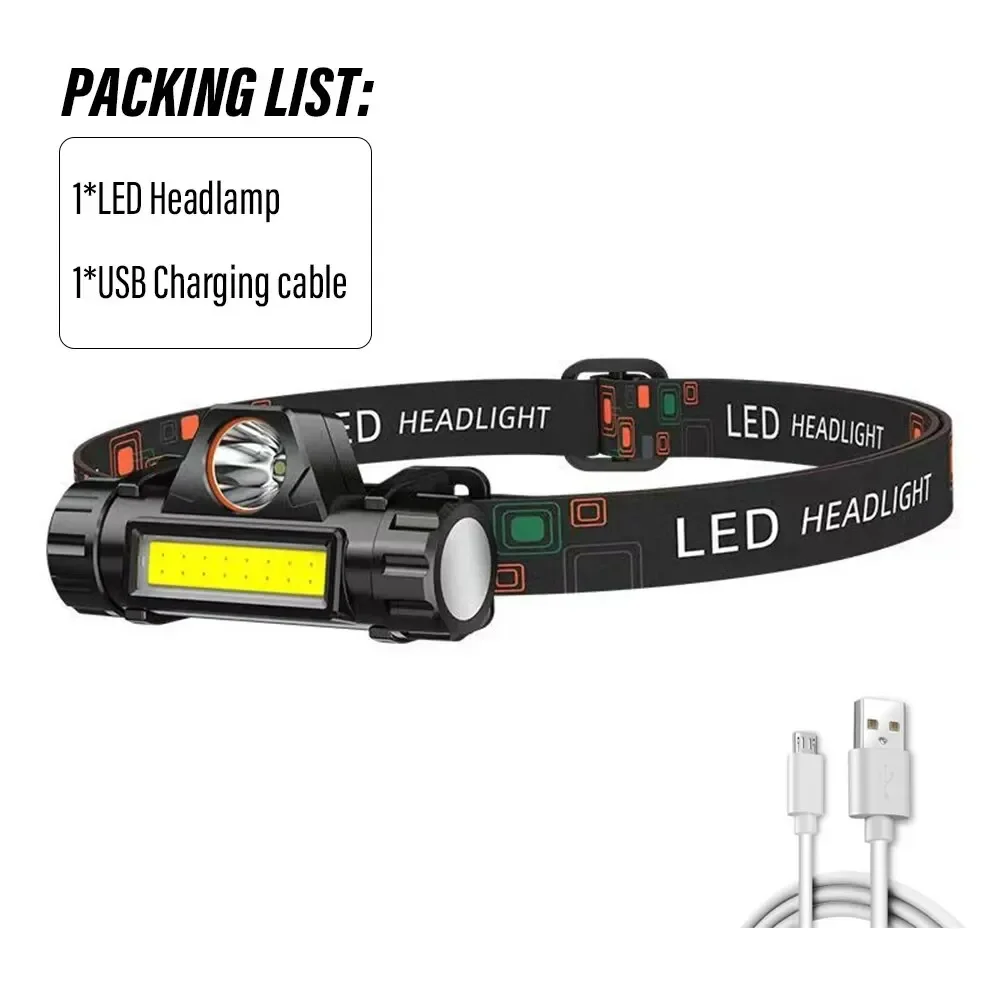 

Перезаряжаемый налобный фонарь E－SMARTER 2 режима освещения