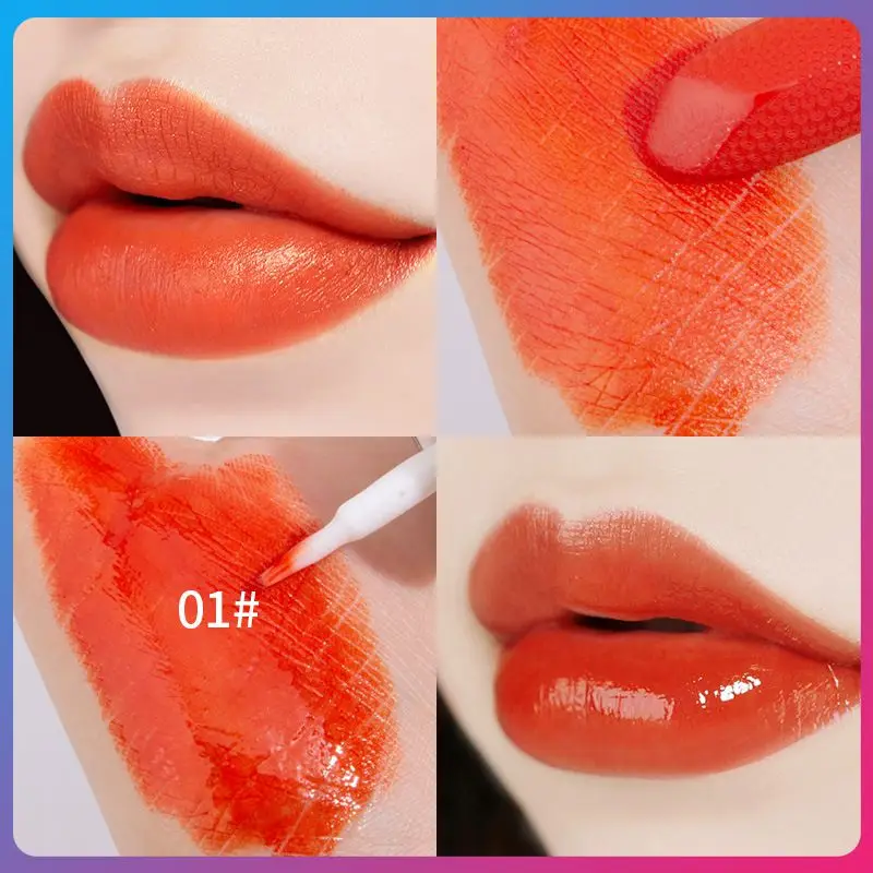 

Double Headed Design Lipstick Low Saturation Esthetics Long Lasting Lipstick Not Easy To Stick Lipstick Waterproof Lipgloss