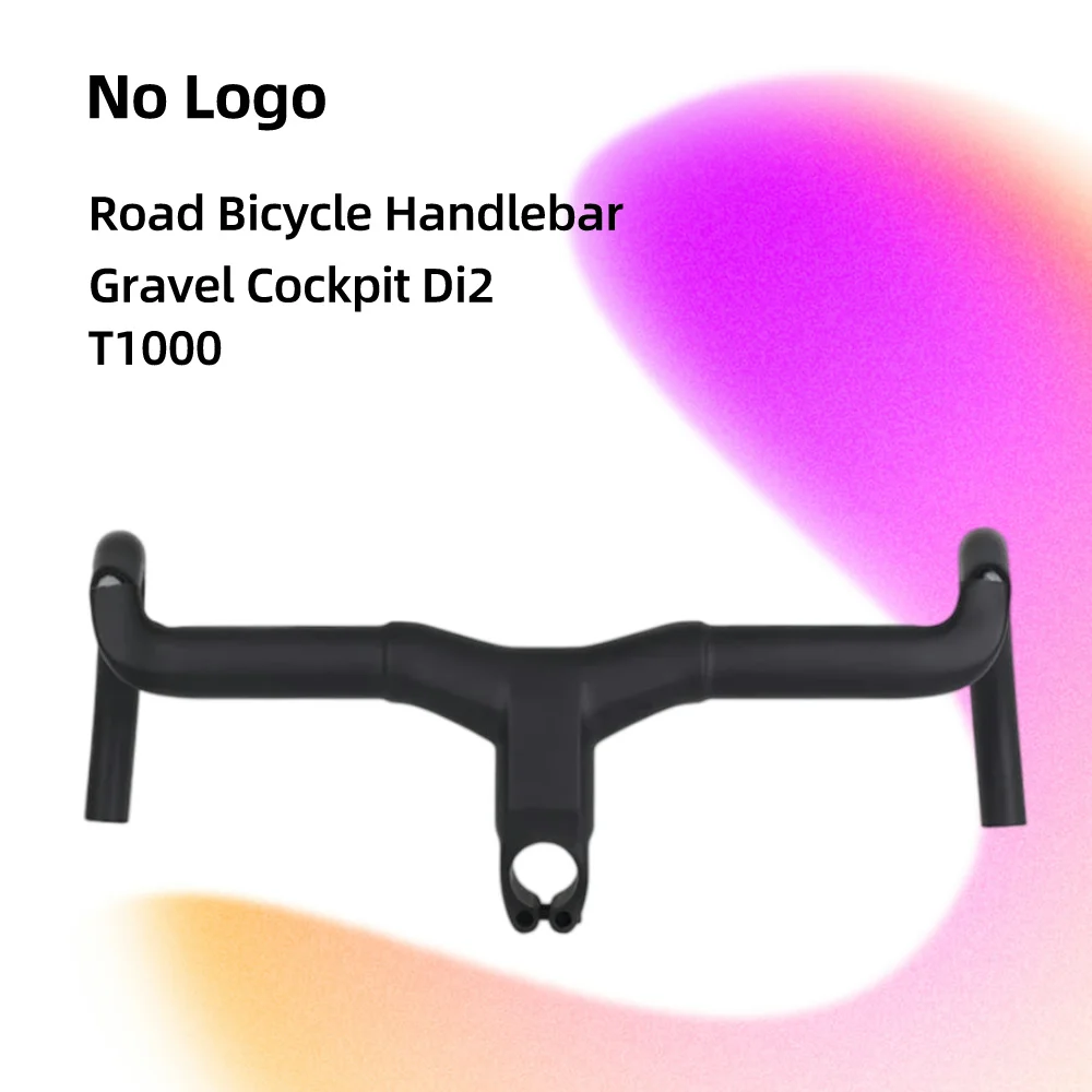 Руль для дорожного велосипеда T1000 полностью внутренний без логотипа со