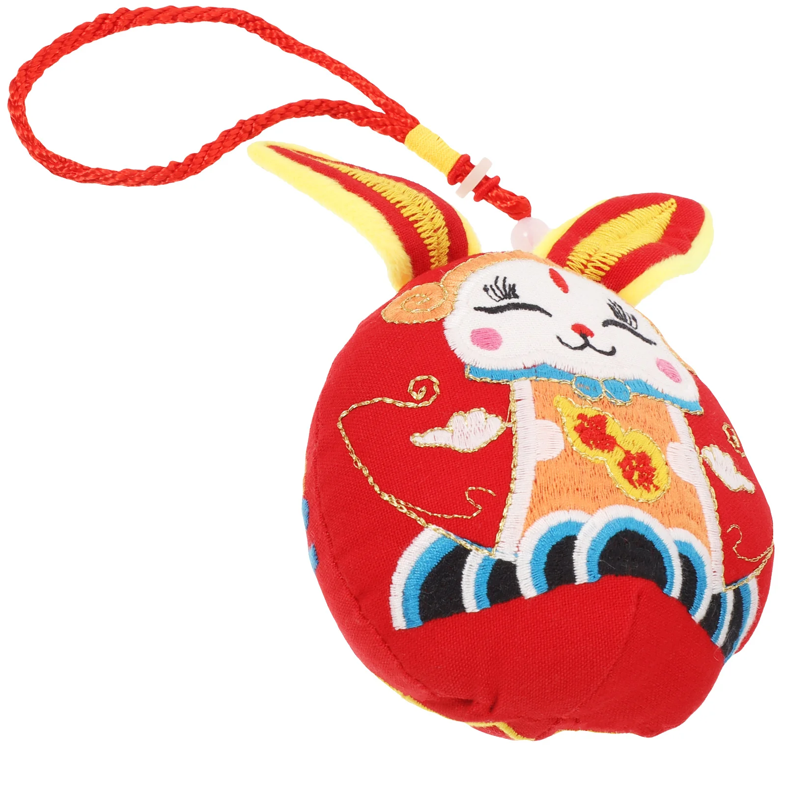 

Stuffed Animals Plush Bunny Plush Ornaments Rabbit Figurine Toy Toys Rabbit Pendant New Year Bunny