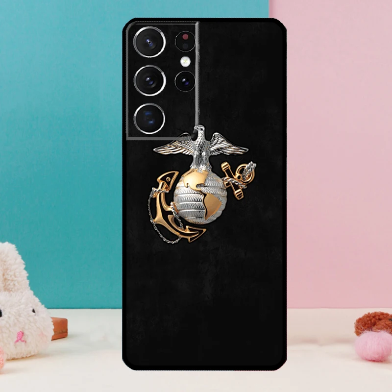 United States Marine Corps LOGO Coque For Samsung Galaxy S20 FE S21 Ultra S9 S10 Note 10 Plus 20 S22 Phone Case