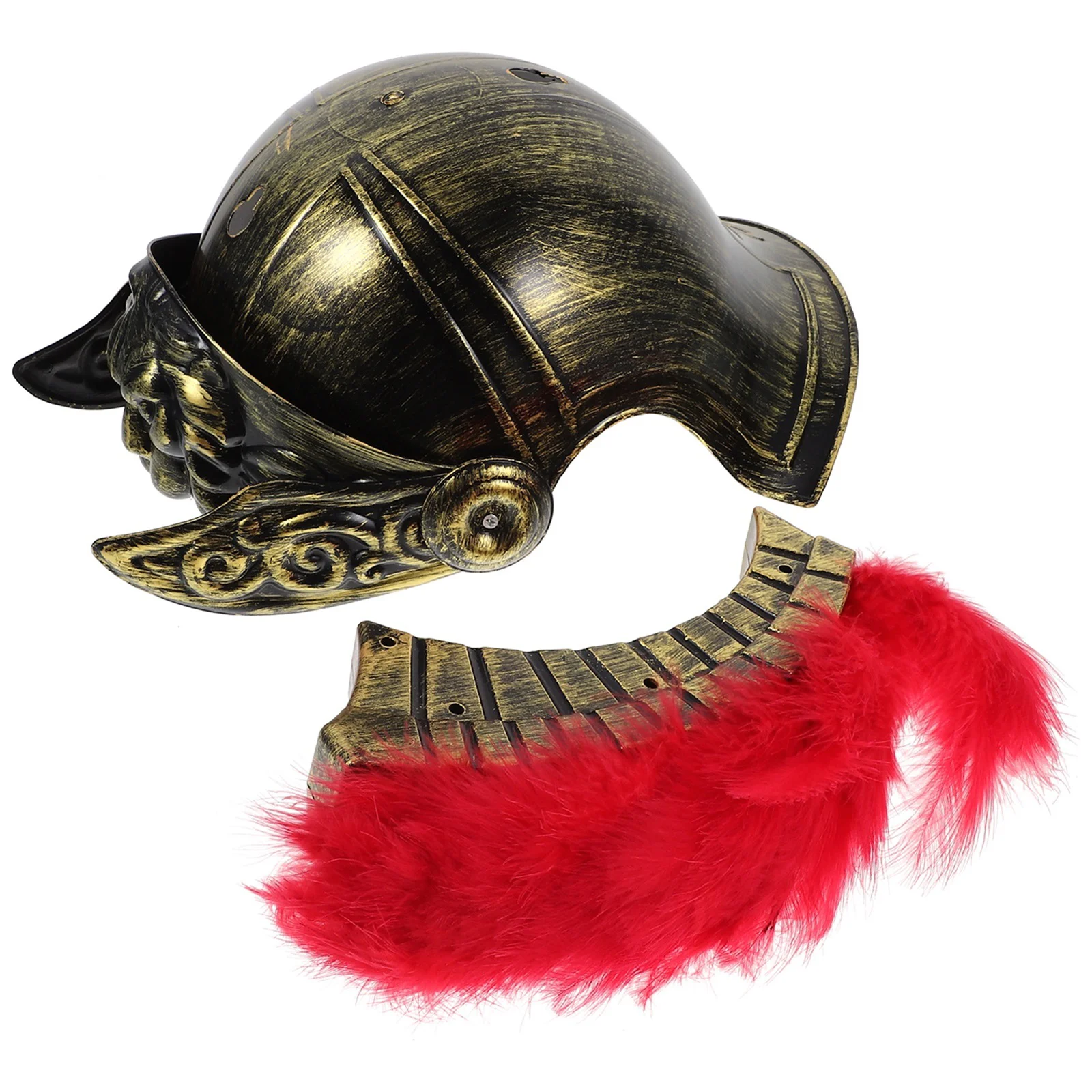

Antique Roman Soldier Prop Carnival Costume Props Costume Hat for Christmas Halloween Cosplay Party Samurai