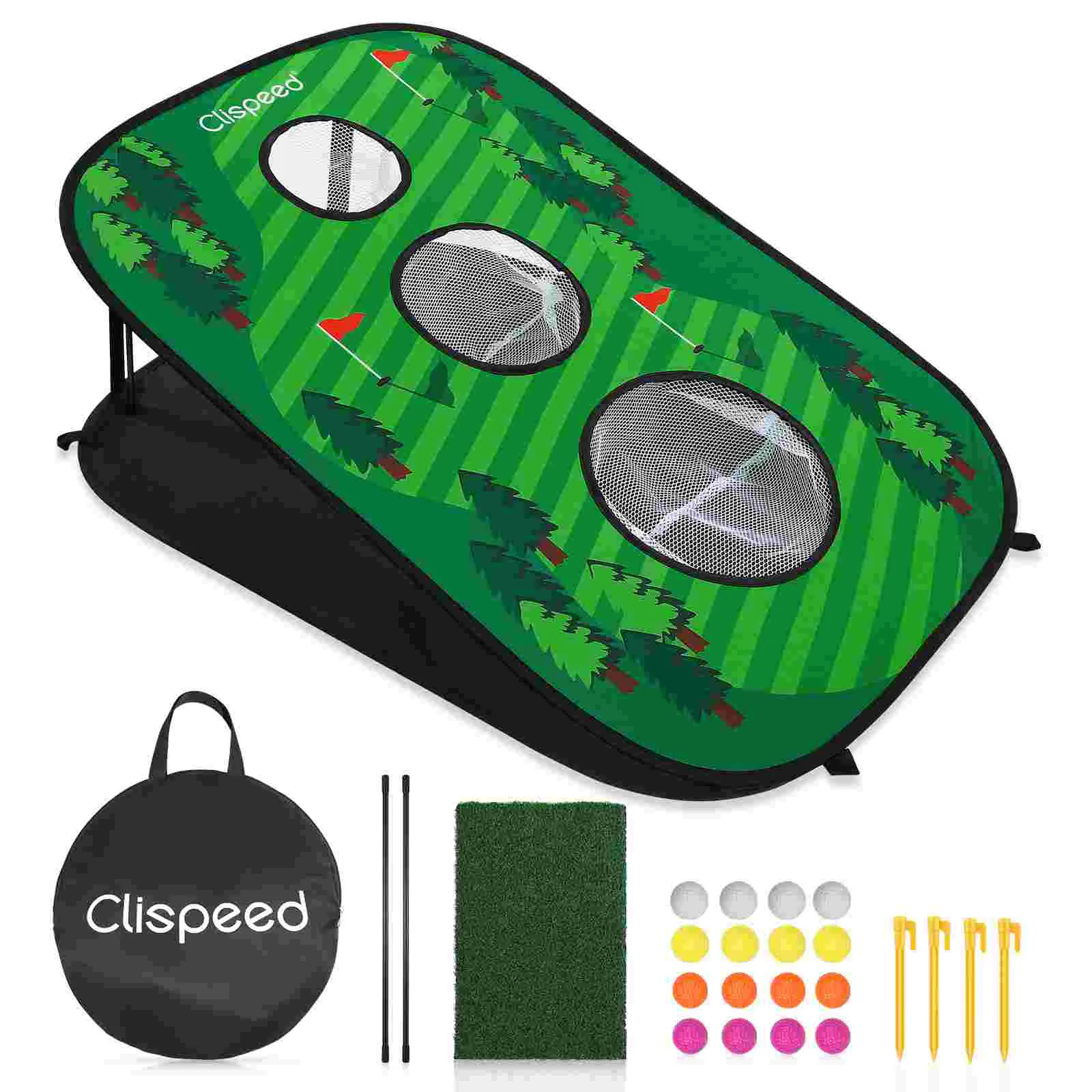 Lip Gloss Kit Net Ball Indoor Training Set Professional Chipping Net Cornhole Game Set Office Kit