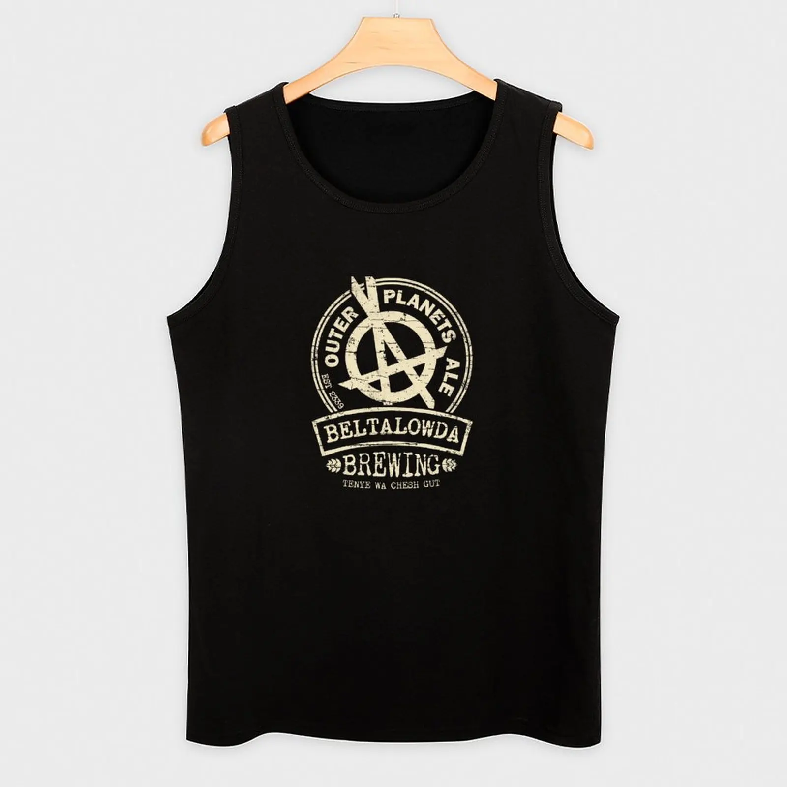 Фото Outer Planet Ale Tank Top Мужские футболки спортивные футболки для мужчин Бодибилдинг для мужчин Самые продаваемые товары №3