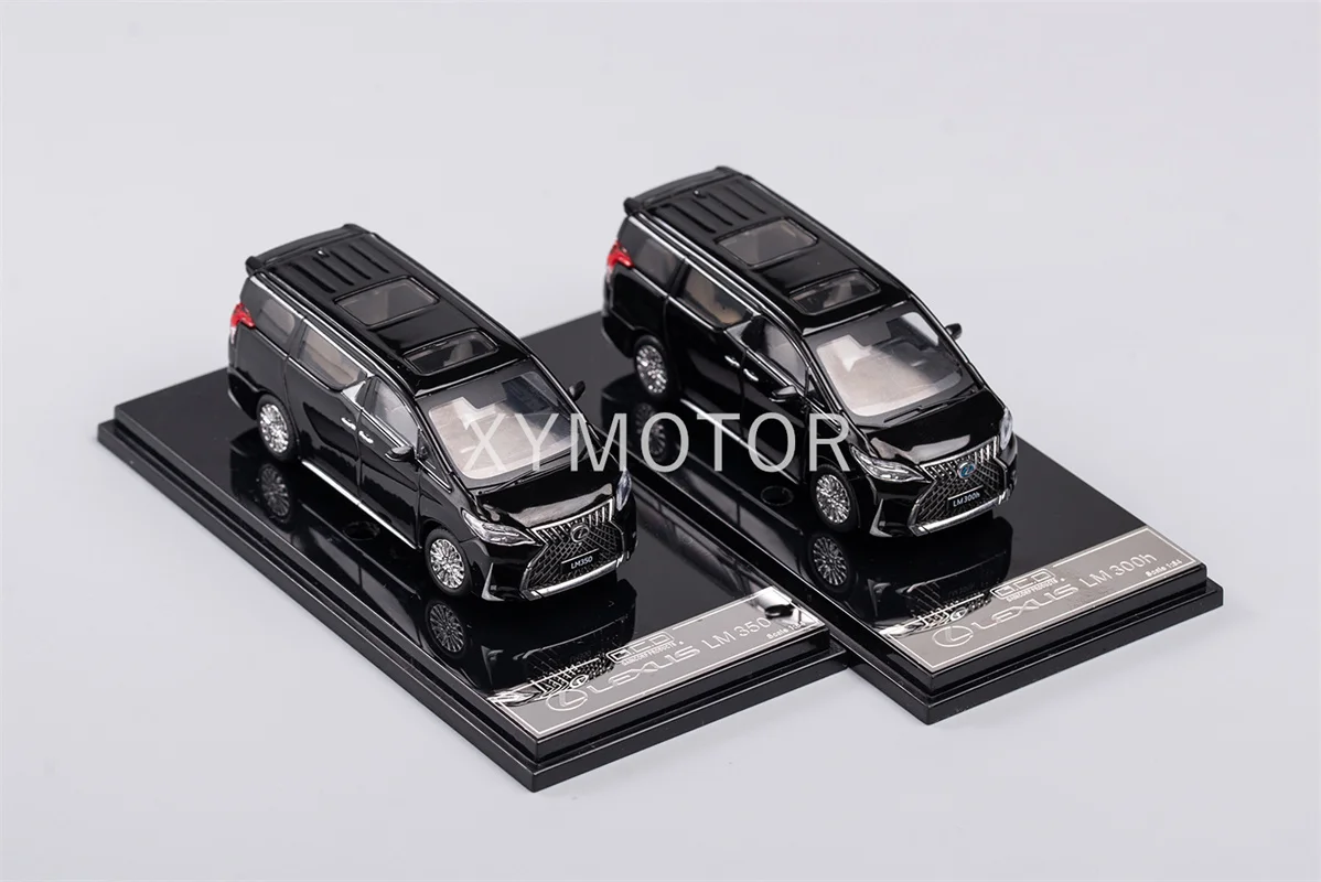 

Модель литая автомобиля GCD 1:64 для LEXUS LM300H, модель LM350 MPV, подарок для хобби, белый дисплей RHD/черный LHD, коллекционные украшения