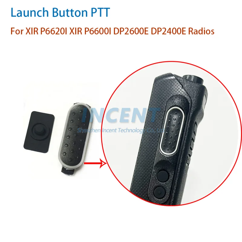 Фото 10 комплектов кнопок передатчика Walkie Talkie PTT для аксессуаров MOTOROLA XIR P6620I DP2600E DP2400E DP2600E DEP570E DEP550E №1