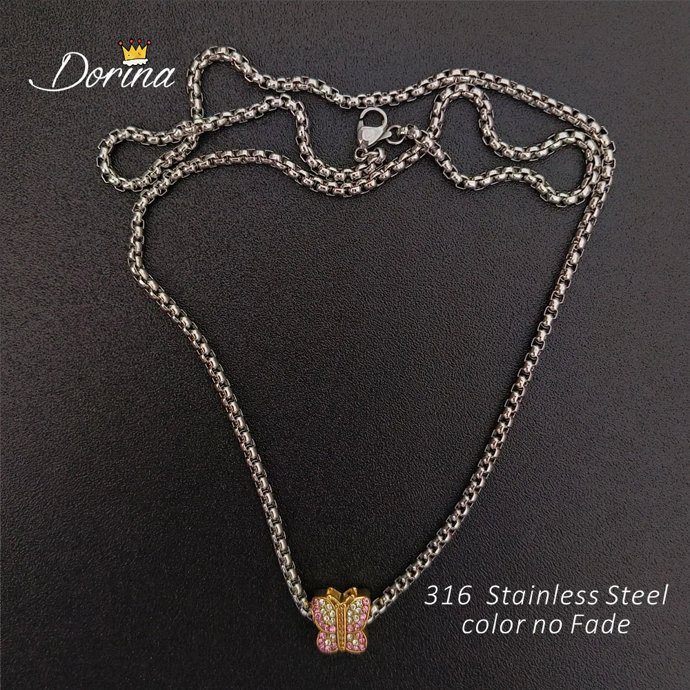 

Punk Stainless Steel Cuban Chain Necklace for Women Chunky Link Choker Grunge Jewelry Steampunk Women Accessories New