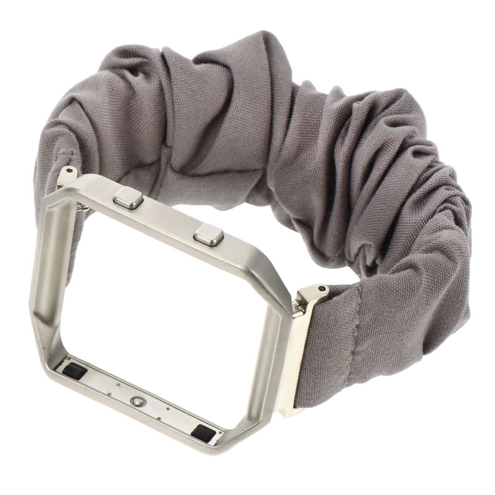 

Watch Band Strap Scrunchie Elastic Bands Replacement Fabric Bumper Wristwatch Case Frame Wristband Shell Nylon Release Quick