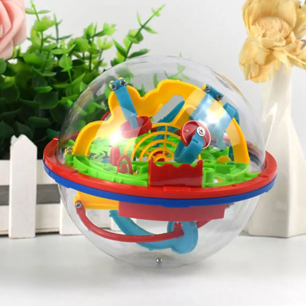 

3D волшебный лабиринт HZ100 Step, умный шар, лабиринт, детские развивающие игрушки для детей, тестер мозга, тренировочная игрушка для баланса, под...