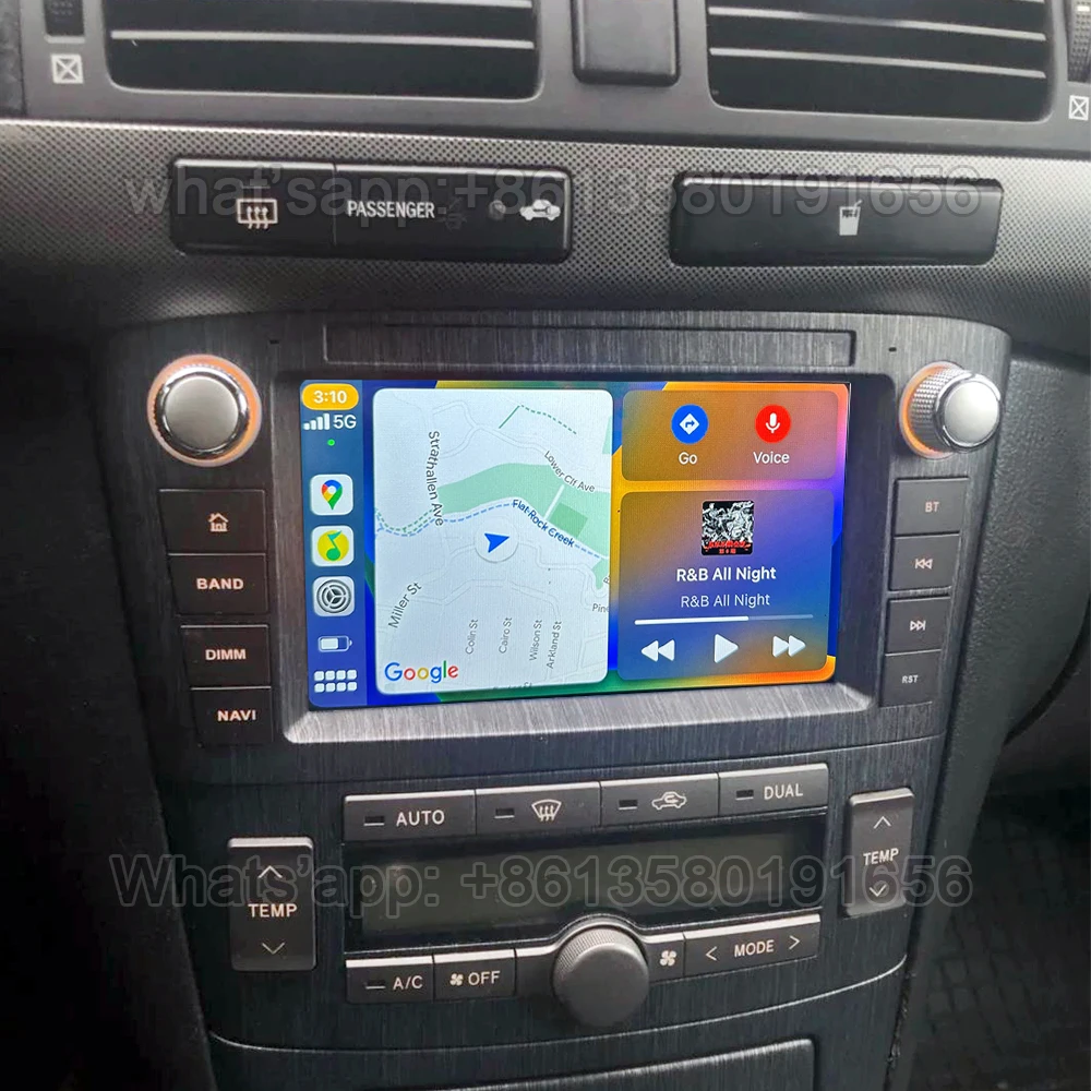 Для TOYOTA AVENSIS T25 2002 2003 2004 2005 2006 2007 2008 автомобильный плеер Carplay Android оригинальный