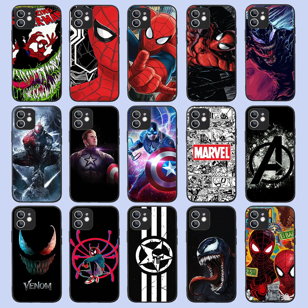 

SJ-40 Marvel Silicone Case For OPPO Reno 4 4F 10X 5 5F 4 8 A95 A94 A76 A96 A92S A55 A53S A56 Lite Zoom