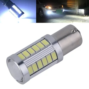 1pcs LED Car Bulb Lignt 1156 BA15S 12V P21W Canbus 5630 5730SMD Error Free Brake Reverse Signal Light For Peugeot 206 Universal