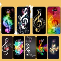 music notes art design pattern phone case for samsung galaxy a s note 10 12 20 32 40 50 51 52 70 71 72 21 fe s ultra plus