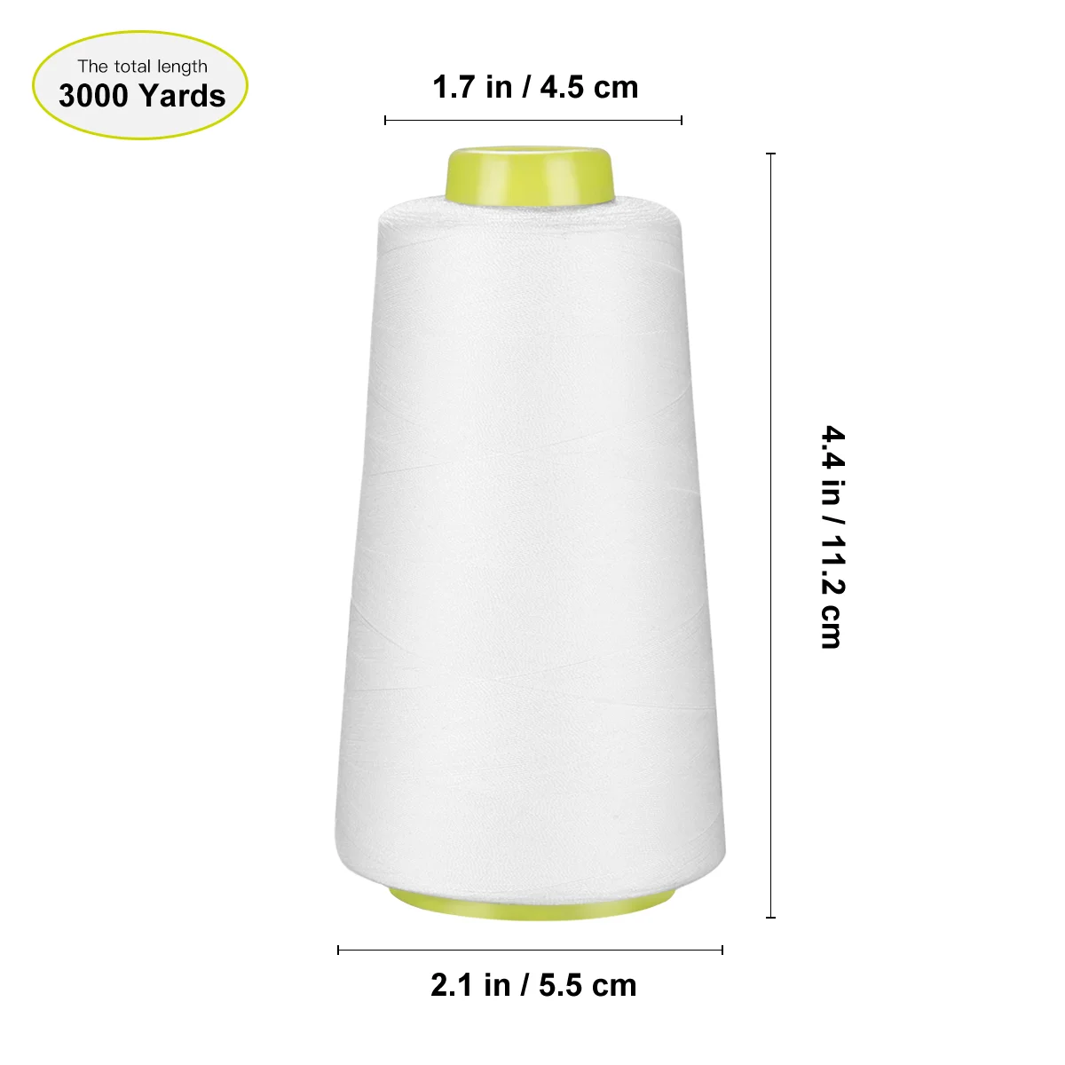 Швейная нить Artibetter 3000 ярдов катушка из полиэстера для ручного и машинного шитья