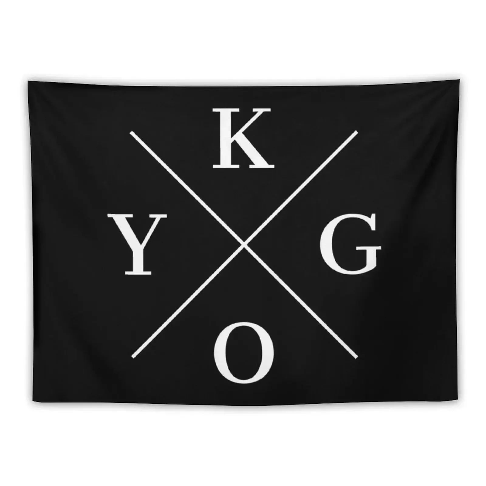 Kygo Белый Гобелен с логотипом Декор Домашняя декоративная настенная роспись