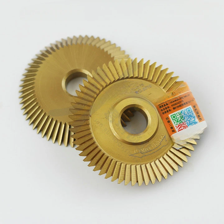 60 зубьев двухсторонняя титановая фреза NO: 0010 горизонтальная распределительная