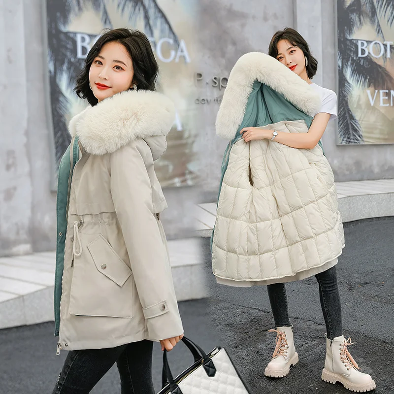 Рисунок 5 - Парка женская с капюшоном из искусственного меха