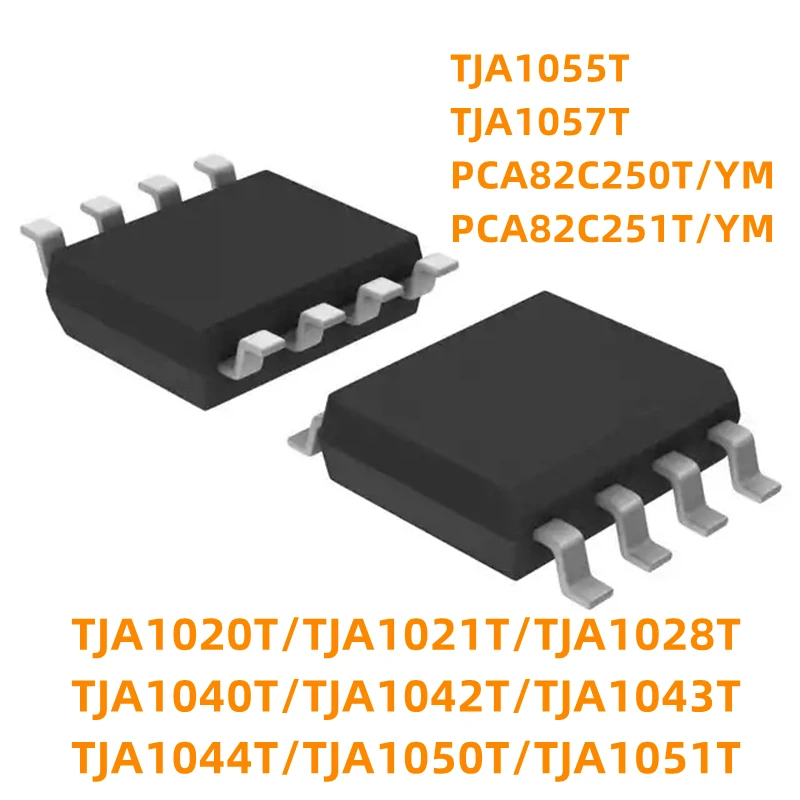 1 шт., TJA1050T 1020 1021 1040 1042 1044 PCA82C250T PCA82C251T